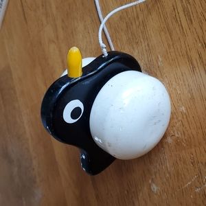 Vintage Walter penguin pull toy